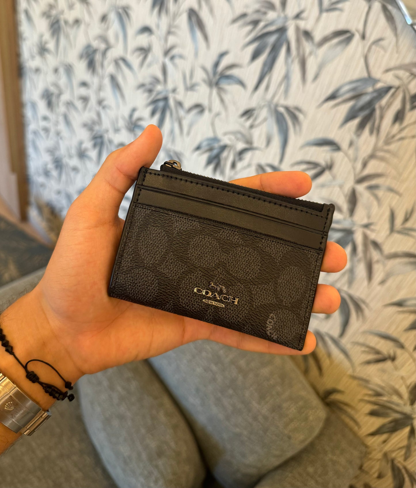 Coach Mini Wallet Black