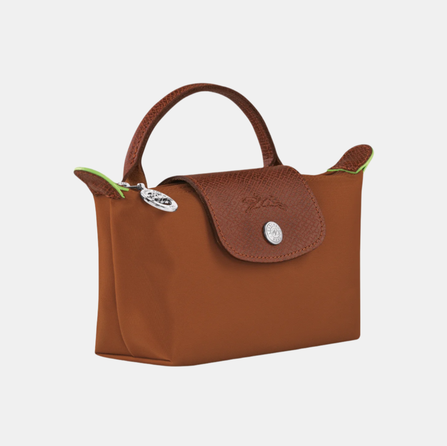 Longchamp Le Pliage Cognac Mini Green Collection