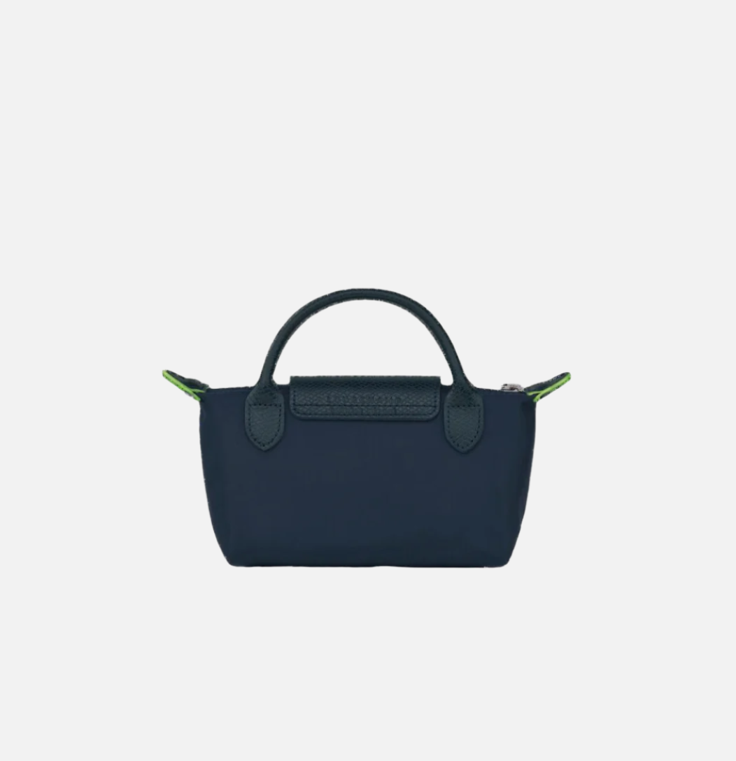 Longchamp Le Pliage Navy Mini Green Collection