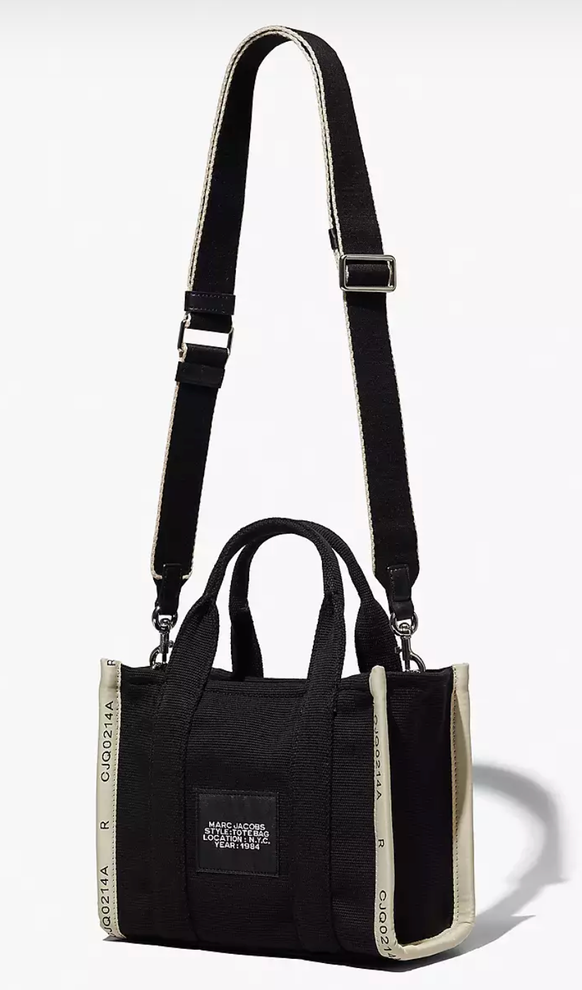 Marc Jacobs The Jacquard Black Small