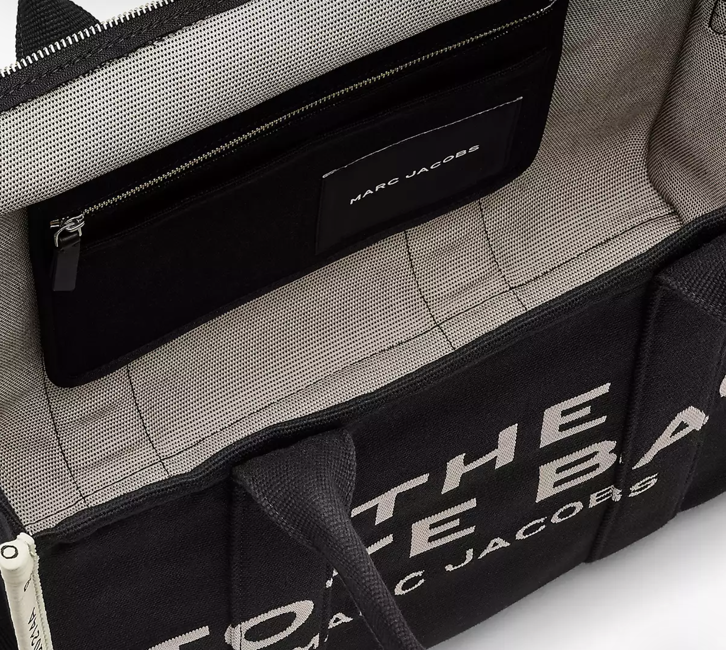 Marc Jacobs The Jacquard Black Large