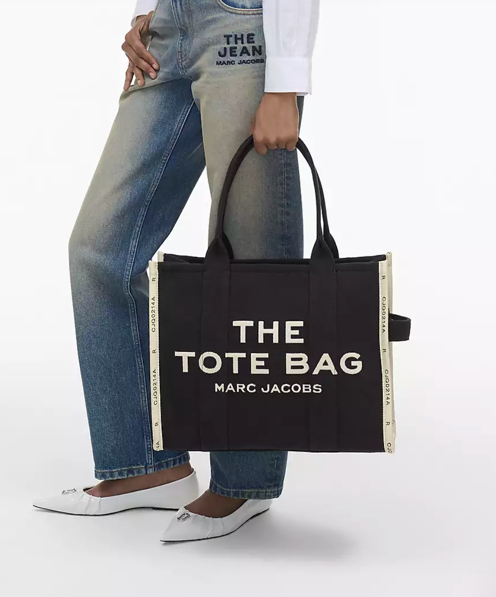 Marc Jacobs The Jacquard Black Large