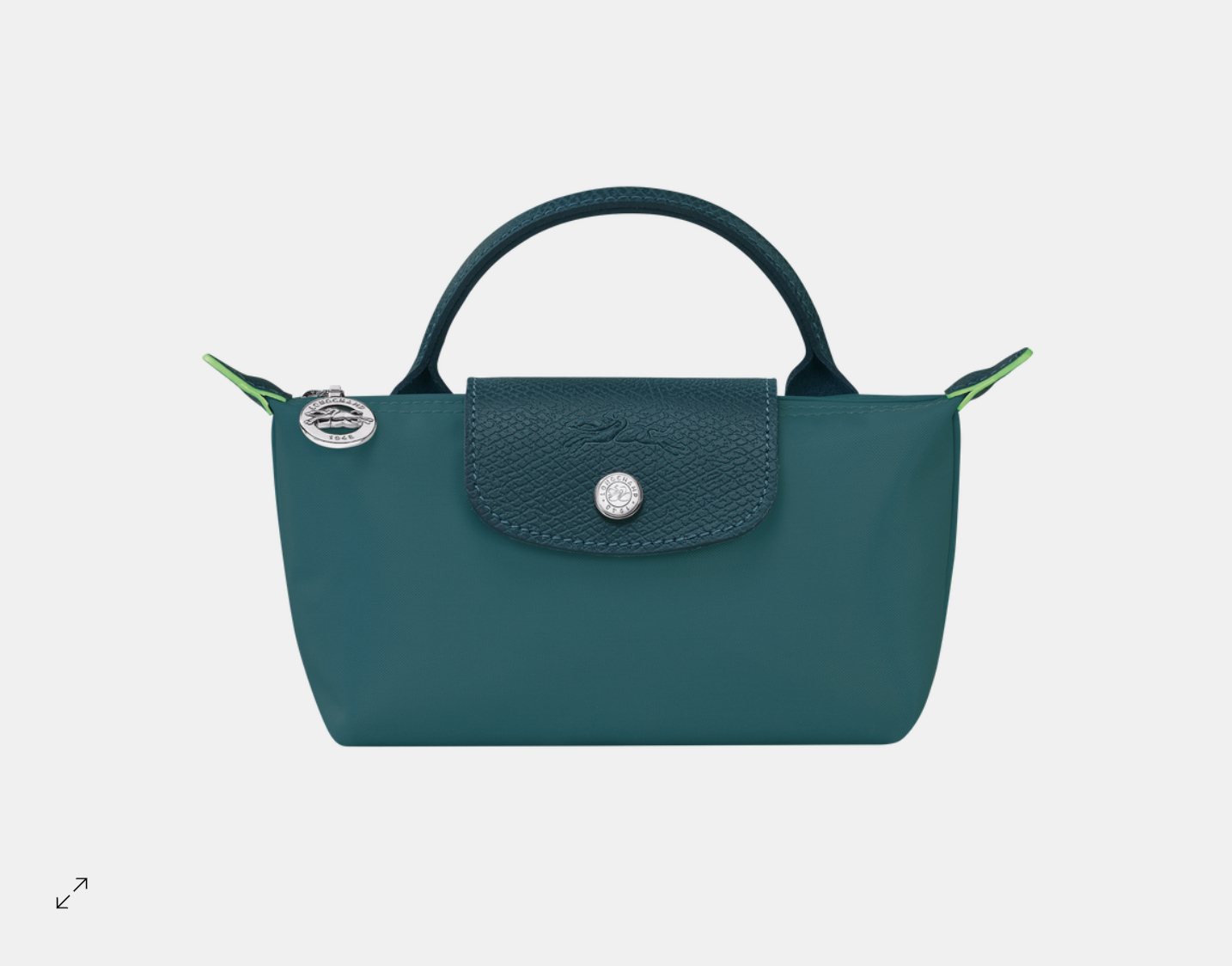 Longchamp Le Pliage Peacock Mini