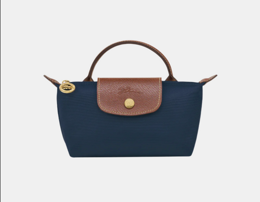 Longchamp Le Pliage Navy Classic Mini